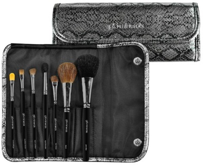 Glo minerals 2012 holiday brush roll and case