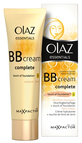 Olaz Essentials BB Cream Touch of Foundation dunklere Hauttypen