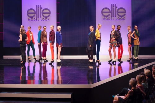 Finalistinnen Elite Model Look 2012