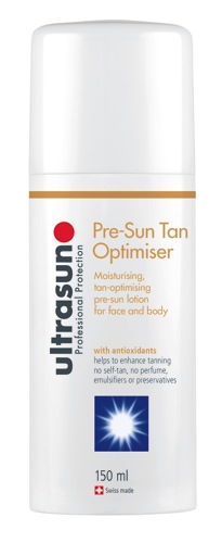 Ultrasun Pre Sun Tan Optimiser CMYK